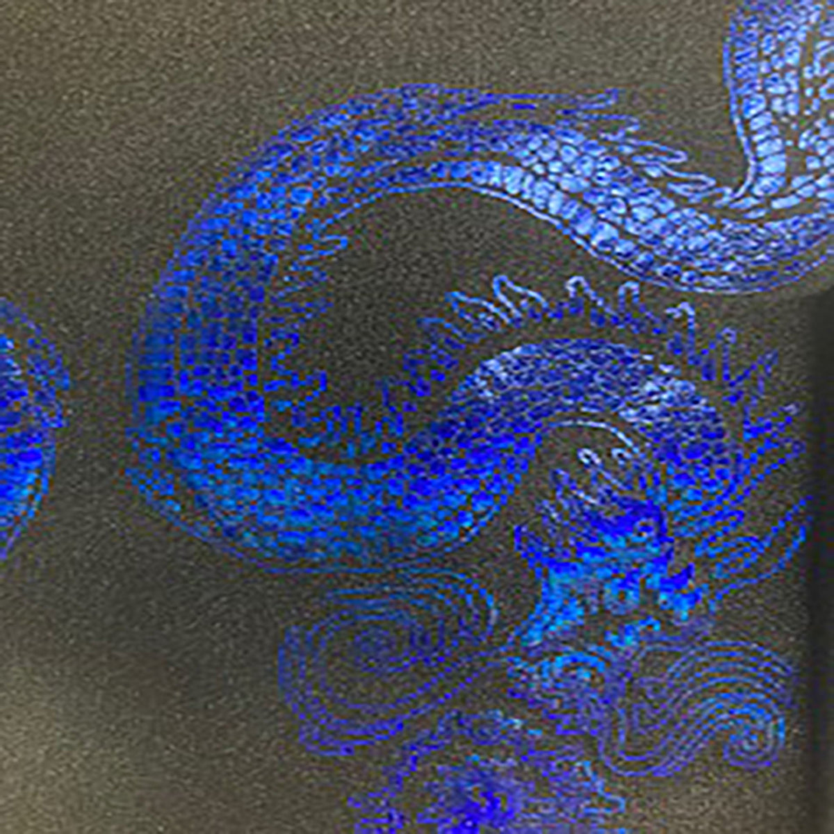 Stretch Nylon Spandex Fabric with Asian Dragon Hologram | Spandex Palace