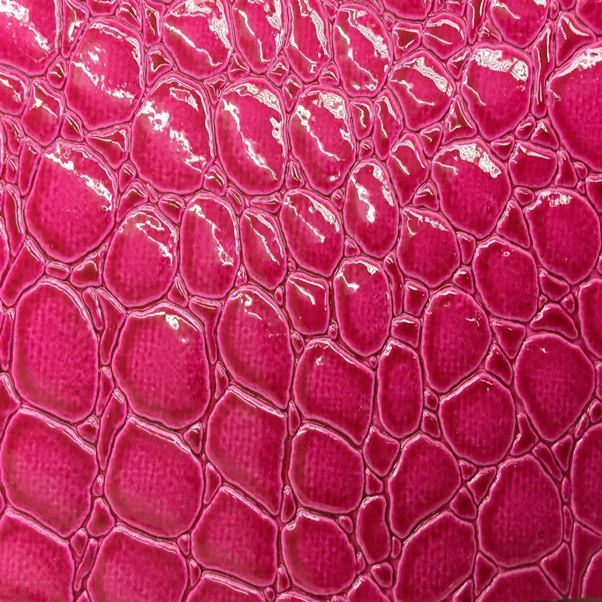 Faux Crocodile Vinyl Fabric