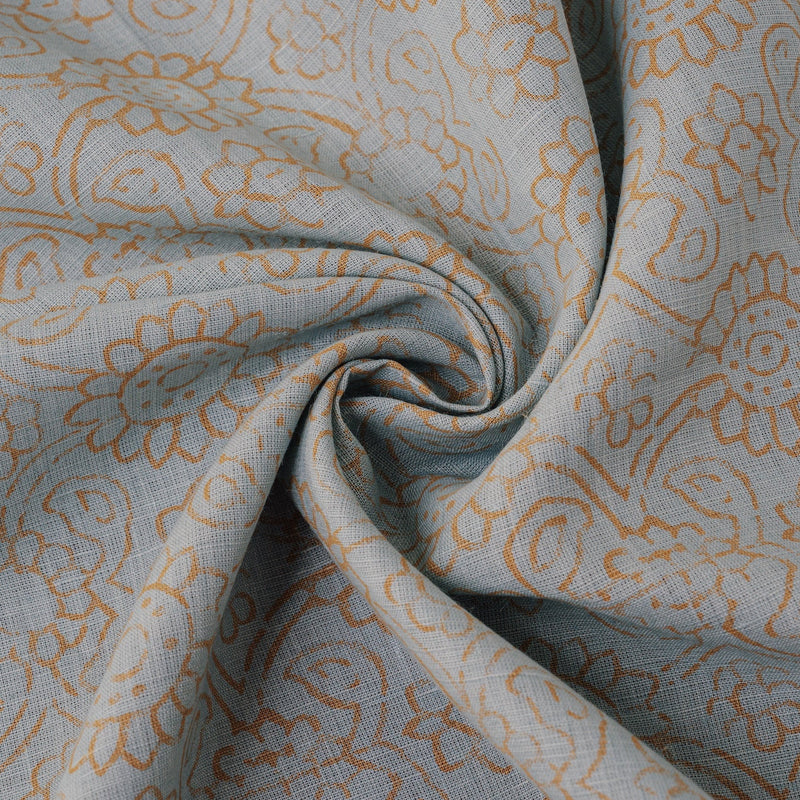 16 Pale Blue/Straw Hemp/Raw Silk