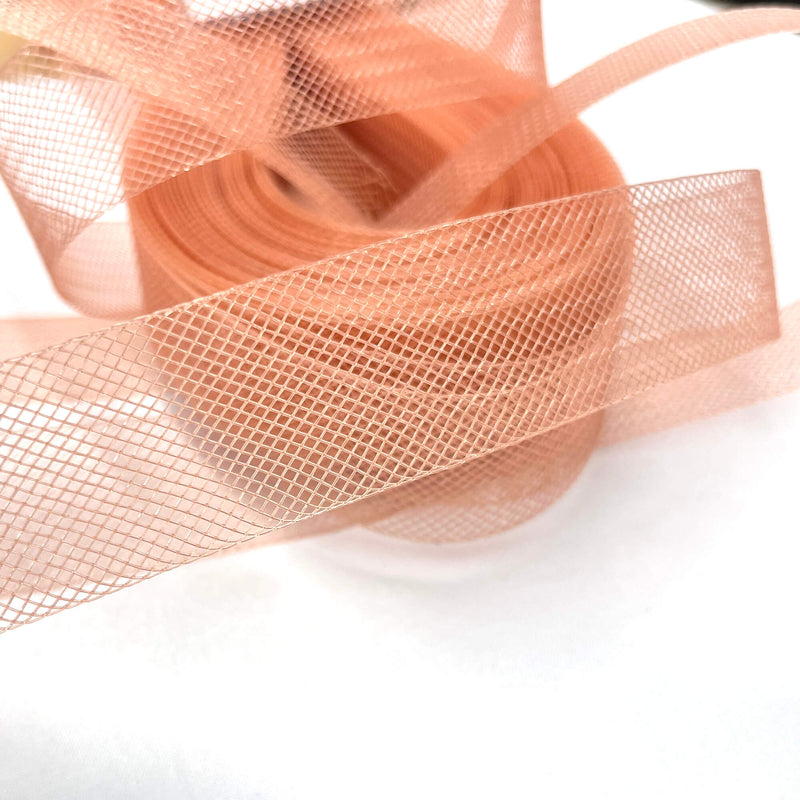 1" Crinoline Horsehair Braid Trim – 100% Nylon Sewing Webbing | Lace USA - 1" Horse Hair