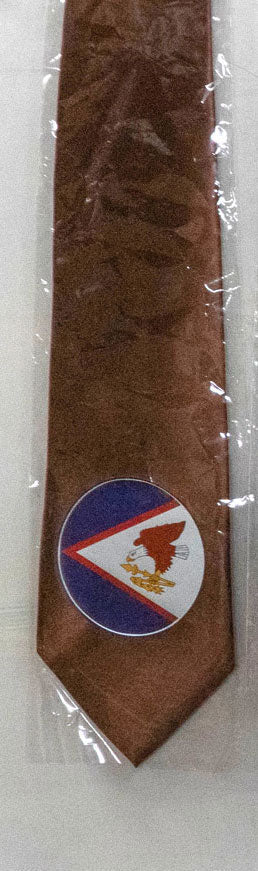 American Samoa Flag Tie