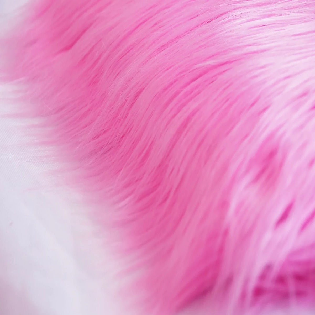 Shaggy Long Pile Faux Fur Fabric (4" Pile)