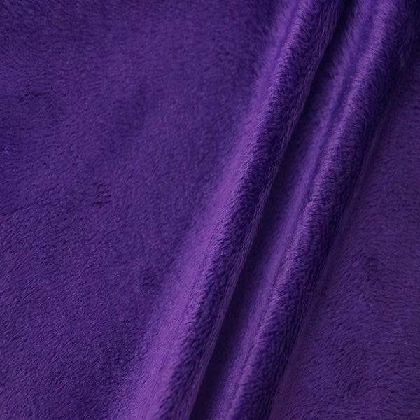 Smooth Minky Faux Fur Fabric