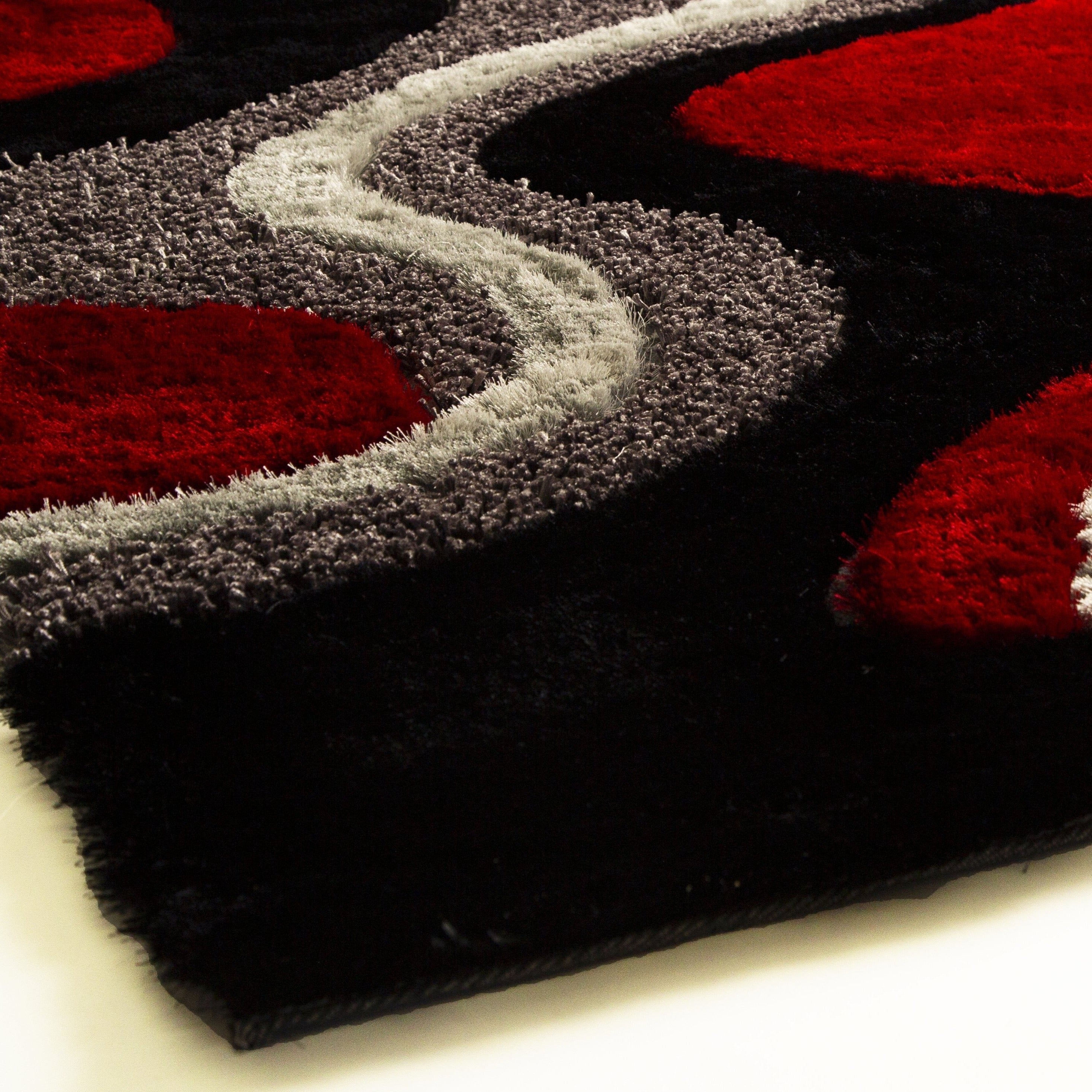 Luxury Shag Viscose Shiny Design Plush Area Rug/ Carpet - S.V.D DESIGN 29.