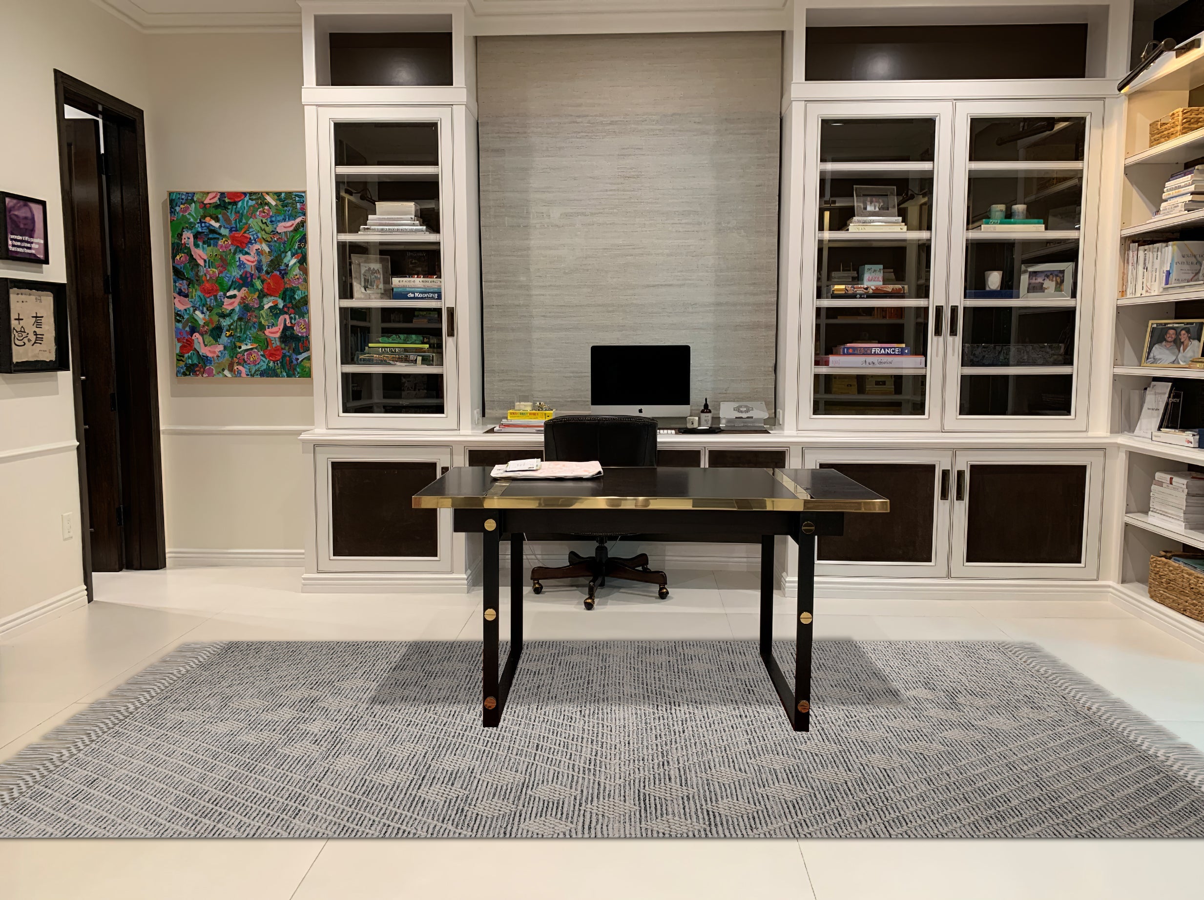 Natural Beige Modern Bohemian Rug