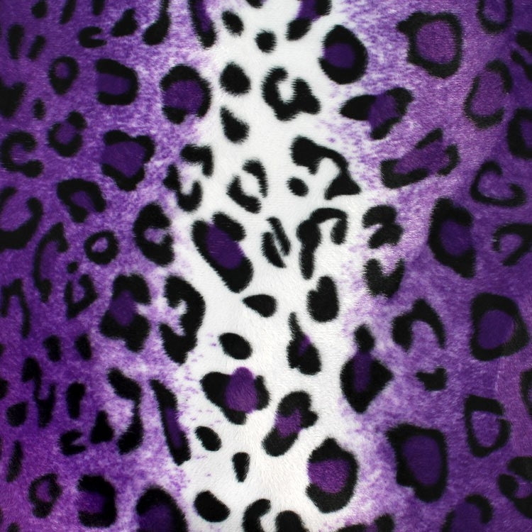 Leopard Print Velboa Faux Fur