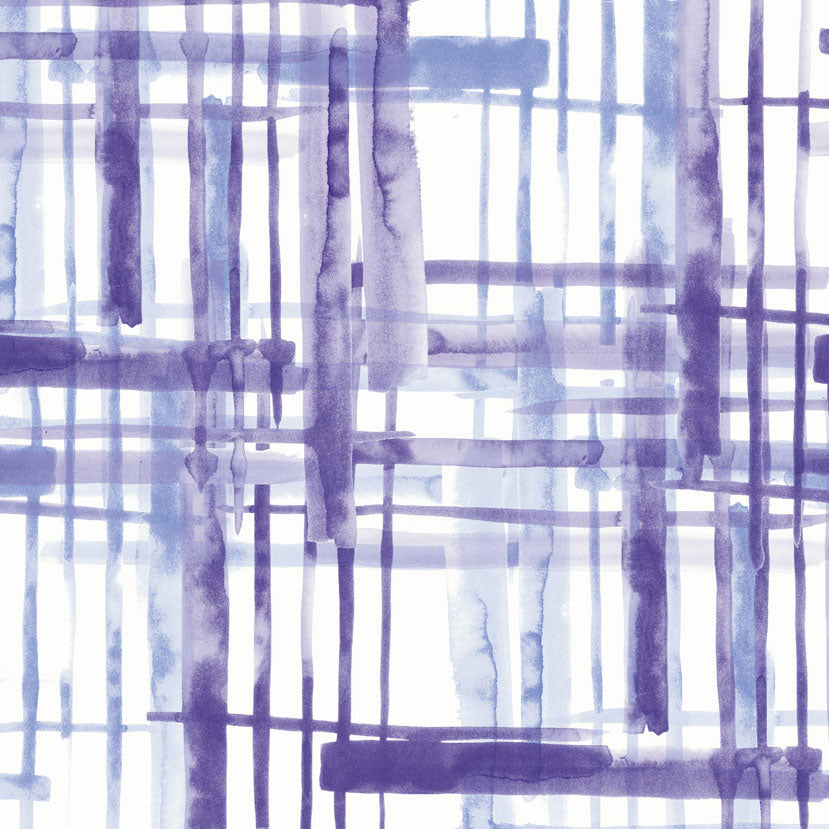 Watercolor Plaid Fabric