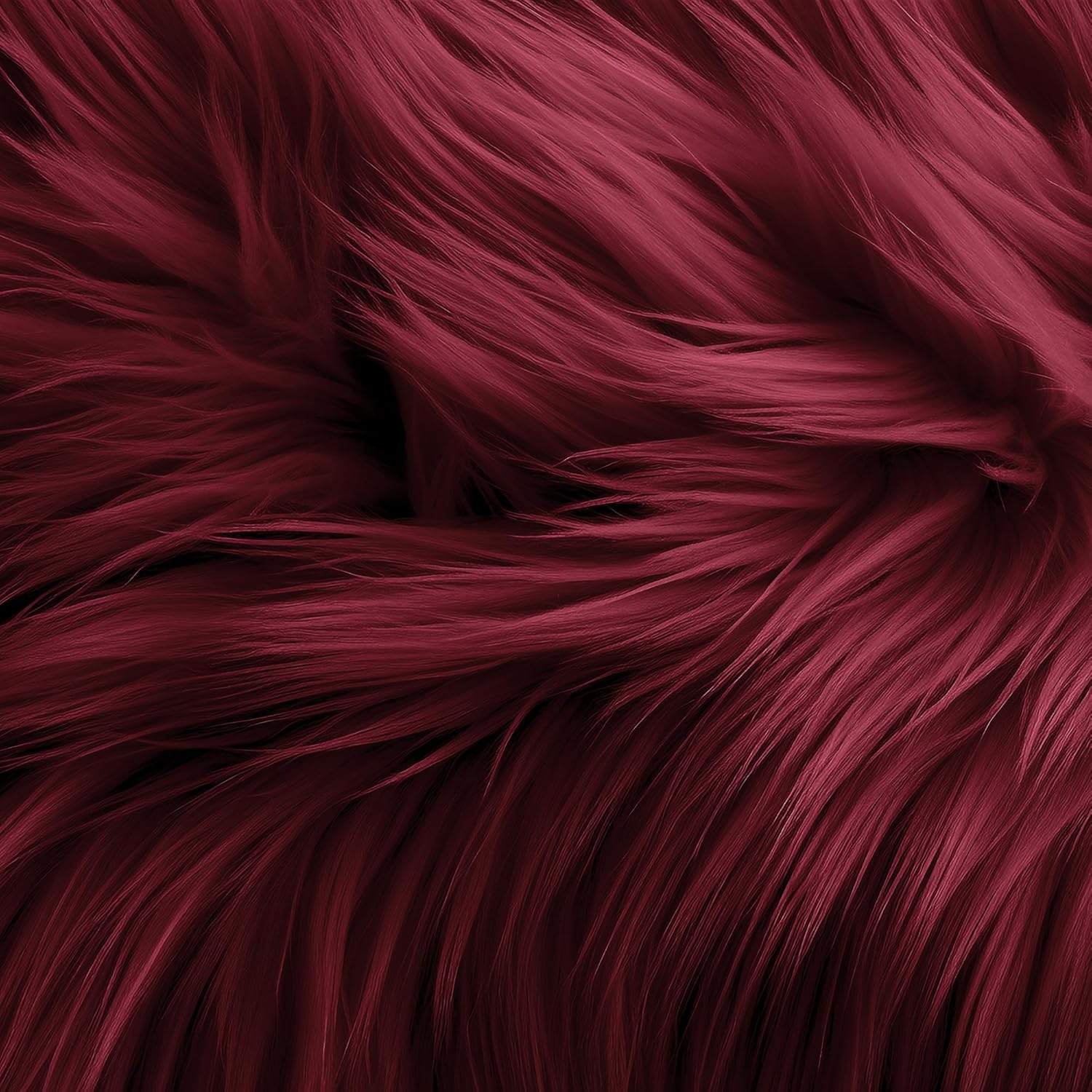 Faux Fur Fabric by the Yard – Shaggy Plush Long Pile, 60" Wide