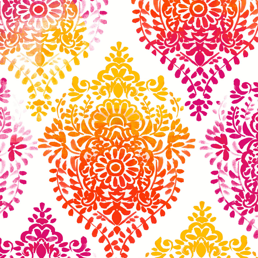 Warm Damask Fabric