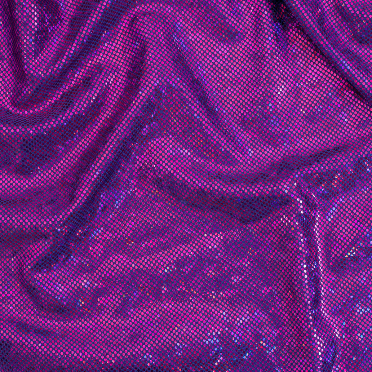 Shatter Glass Hologram 4 Way Stretch Nylon Spandex Fabric| Spandex Palace