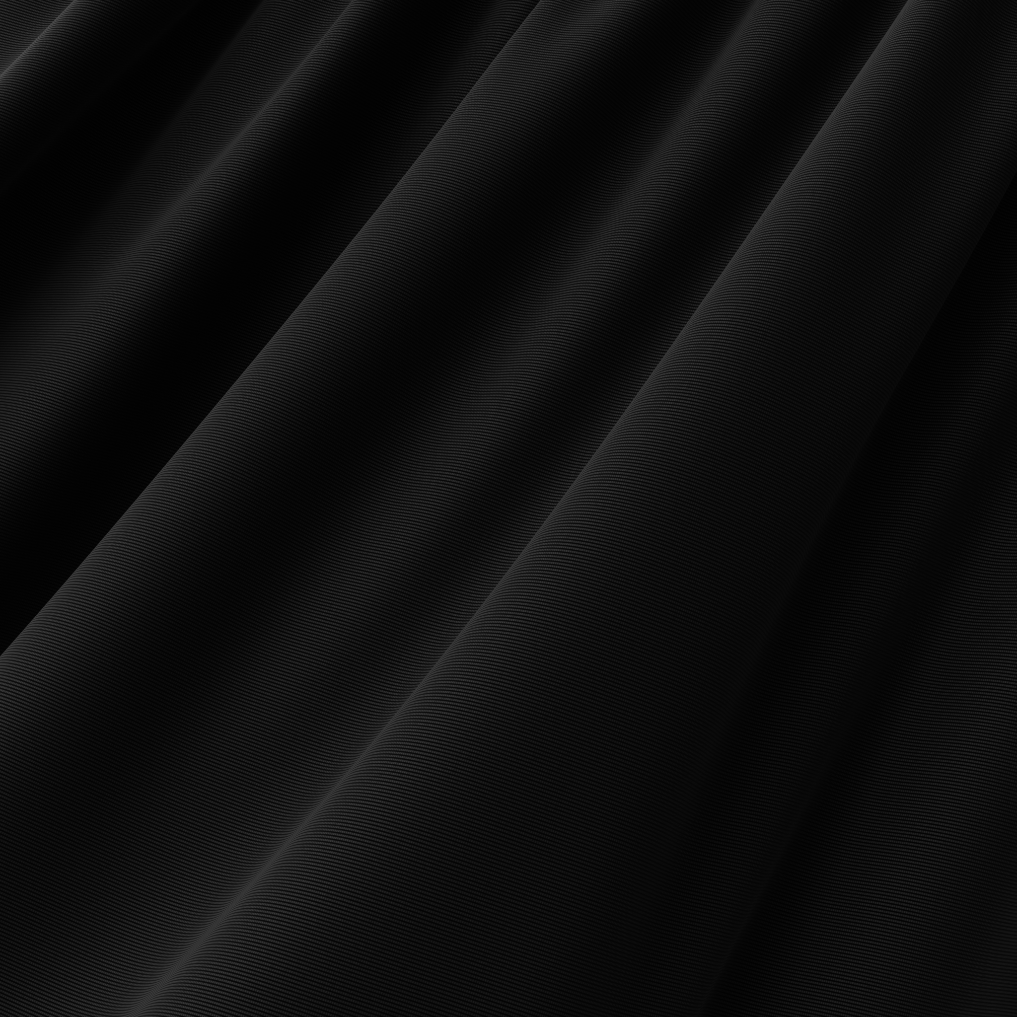 Nylon Spandex Swimwear Tricot Fabric | Black