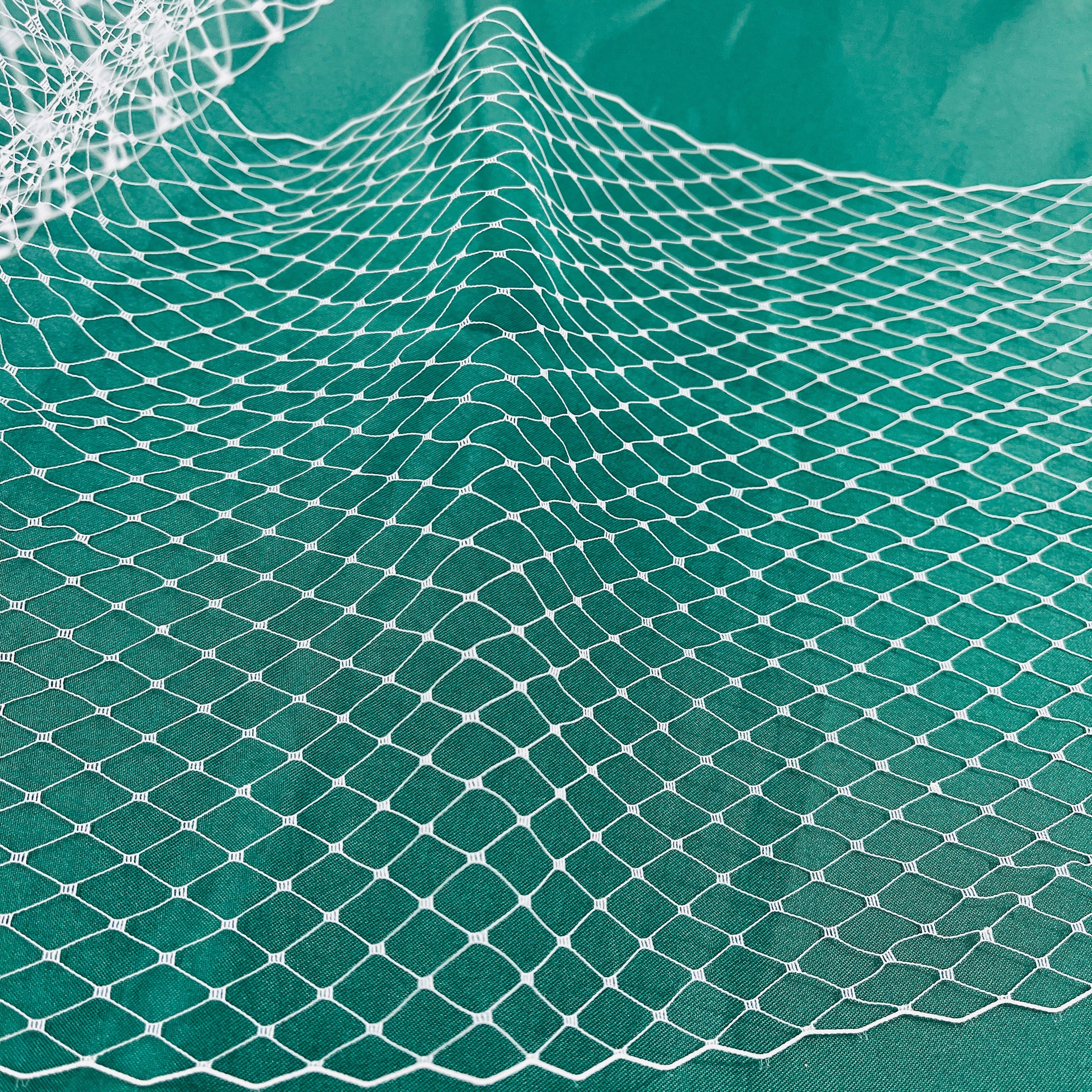 Bandeau Veil Tulle, Birdcage or Venetian Veil Mesh Fabric By The Yard | Lace USA - NV-180