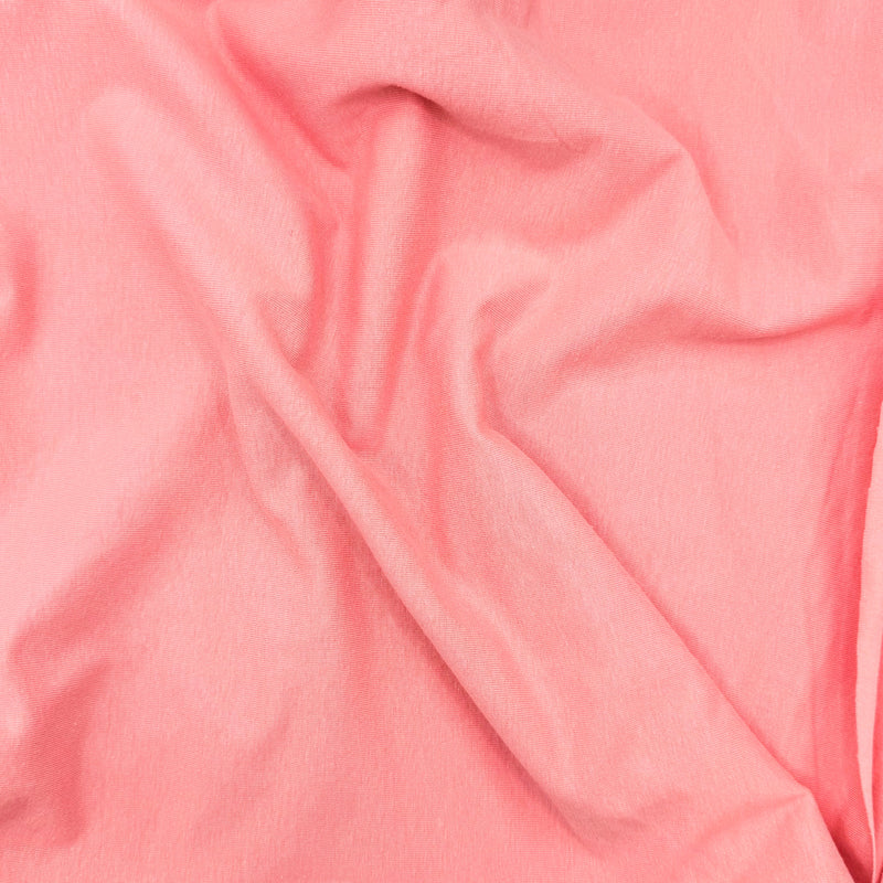 Cotton Spandex Jersey Knit Fabric – 10oz 4-Way Stretch | Dark Peach