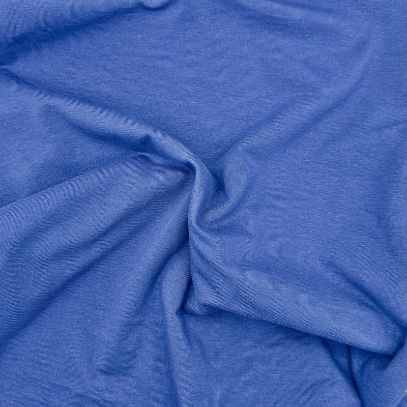 10 oz Cotton Spandex Jersey Knit Fabric – 4-Way Stretch | Super Royal