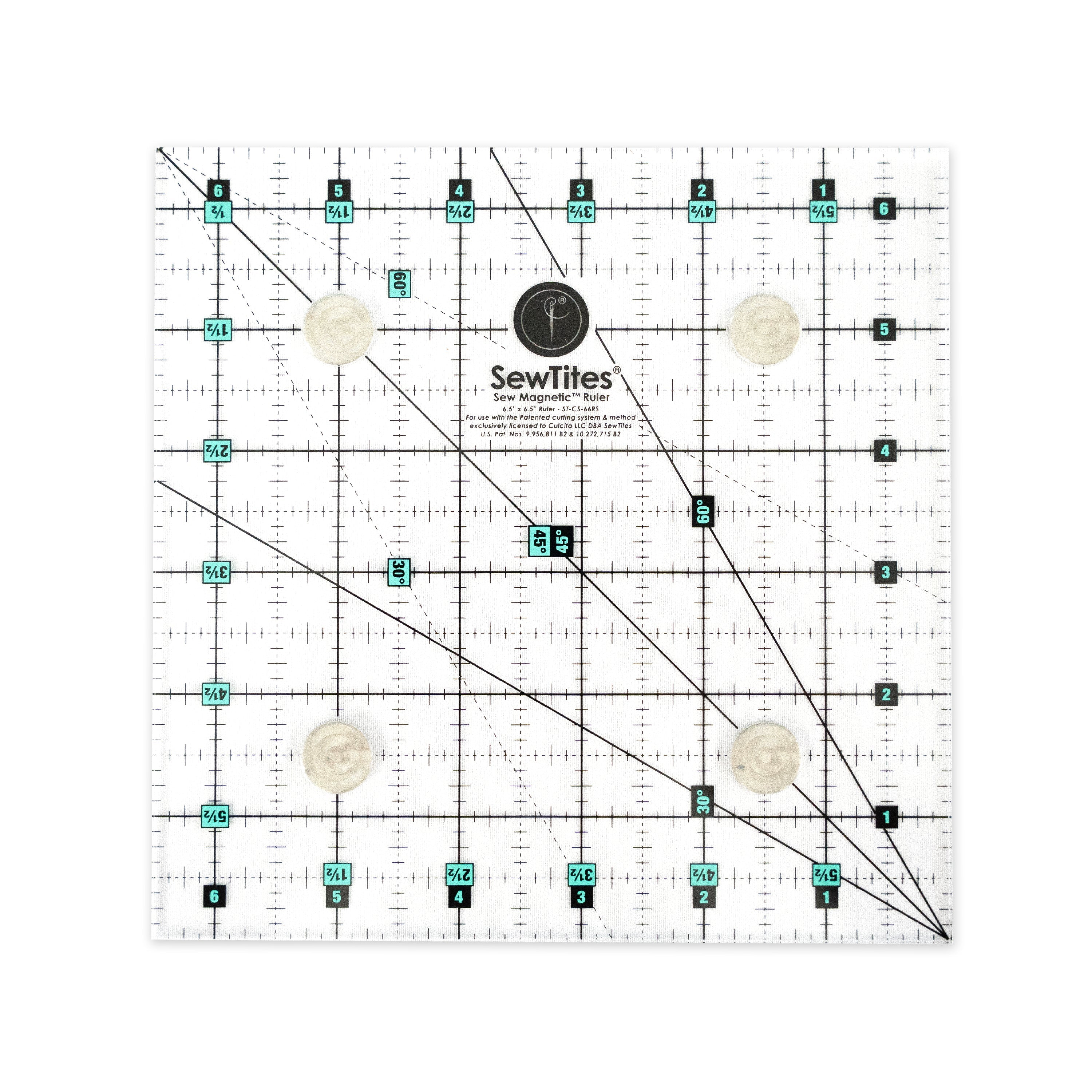 Sew Magnetic 6.5" x 6.5" Ruler