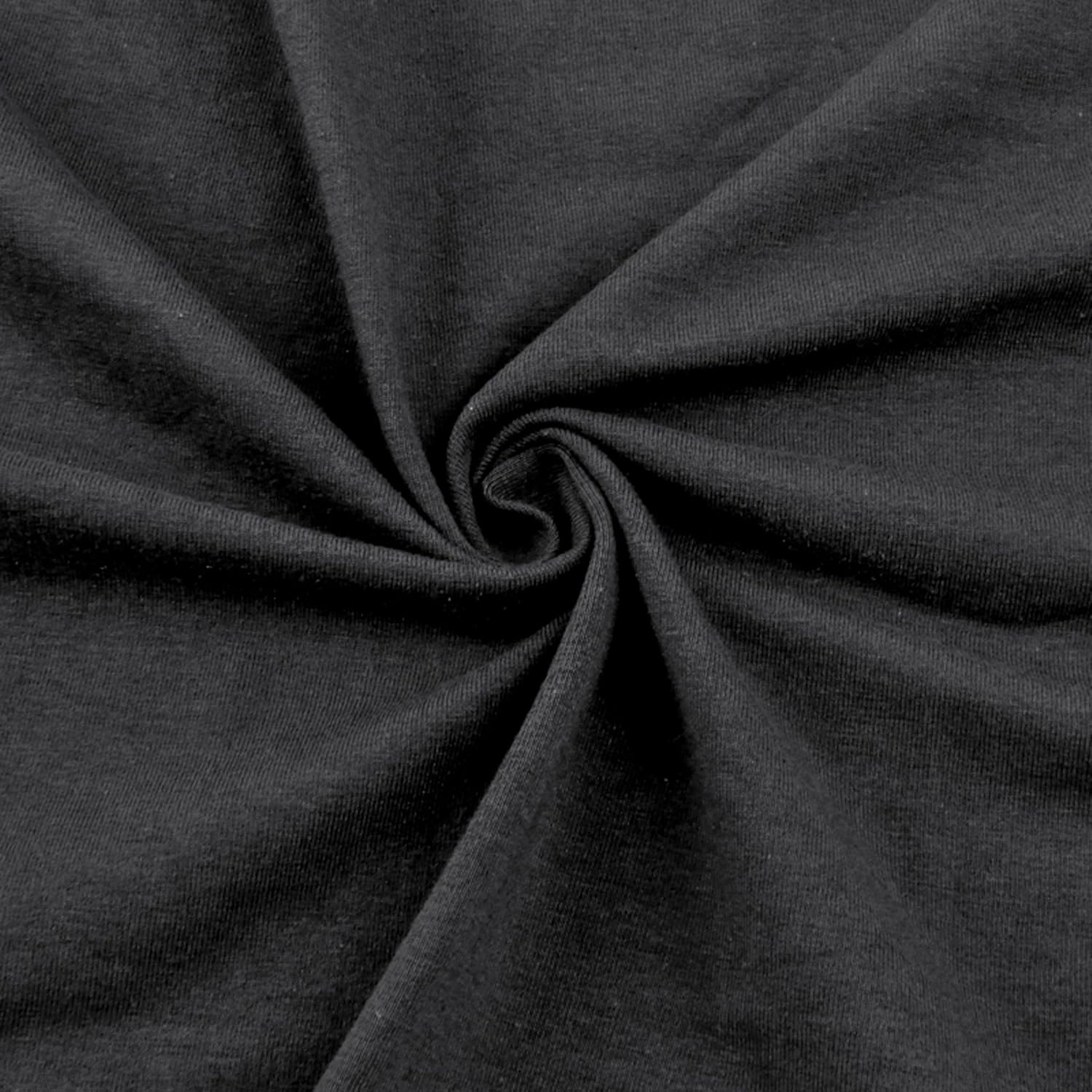 12oz Cotton Spandex Jersey Knit Fabric, 58/60" Wide