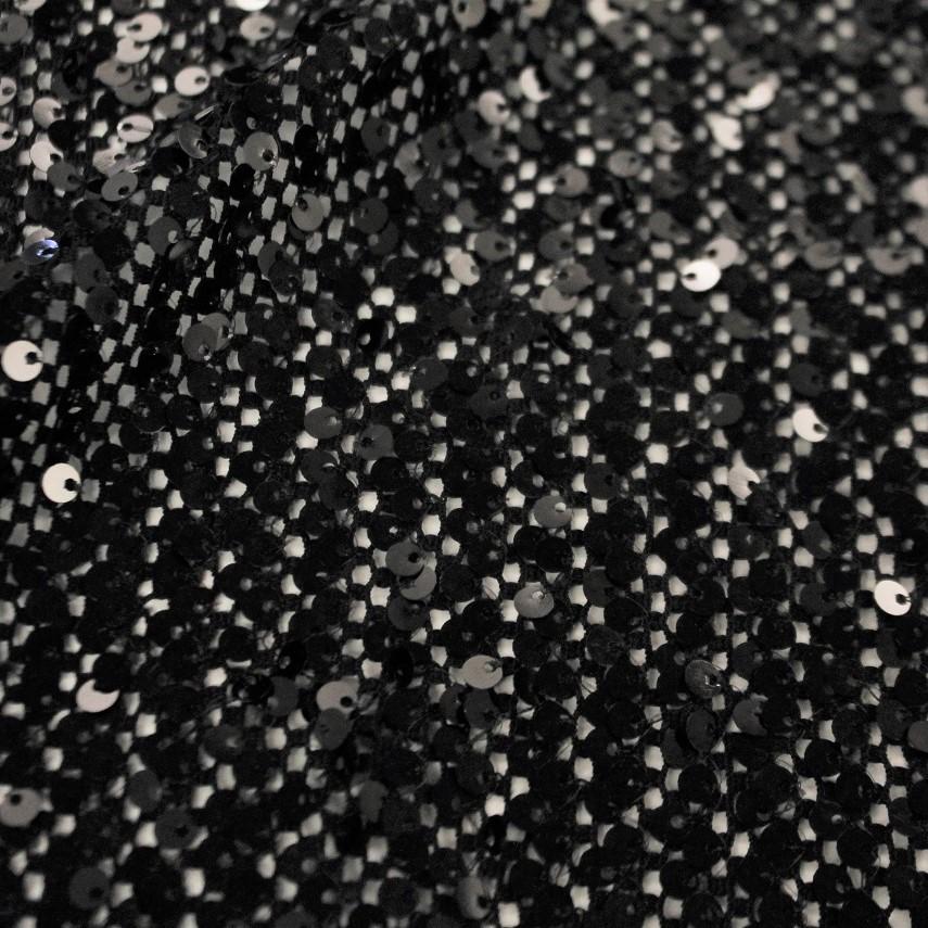 Crescendo Stretch Netting Sequin Fabric | Blue Moon Fabrics