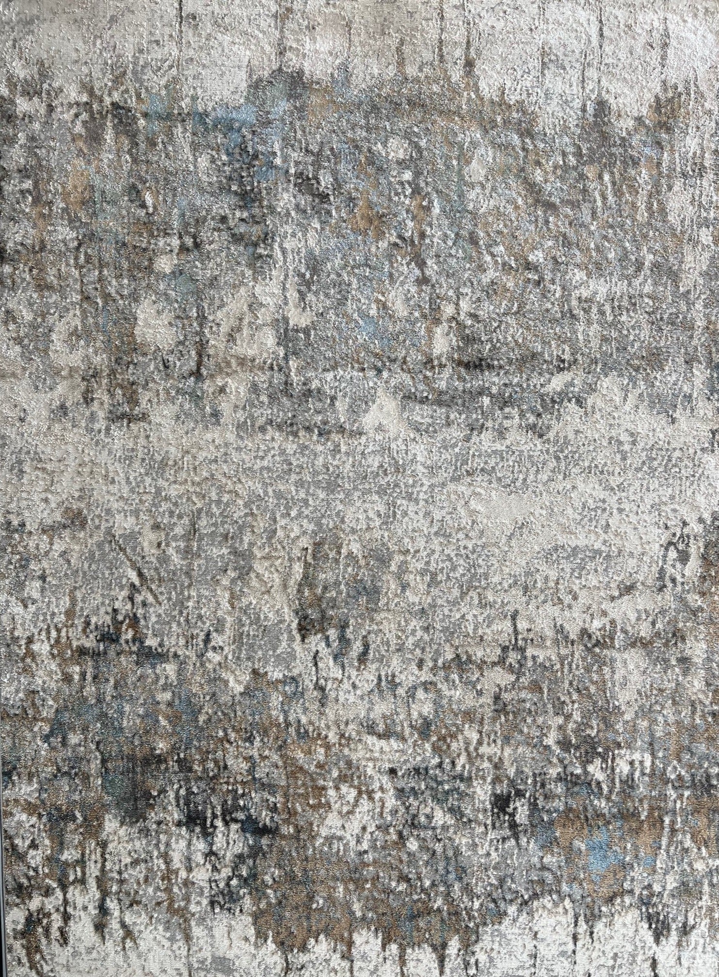 Shifting Hues Foldable Flat Weave Area Rug