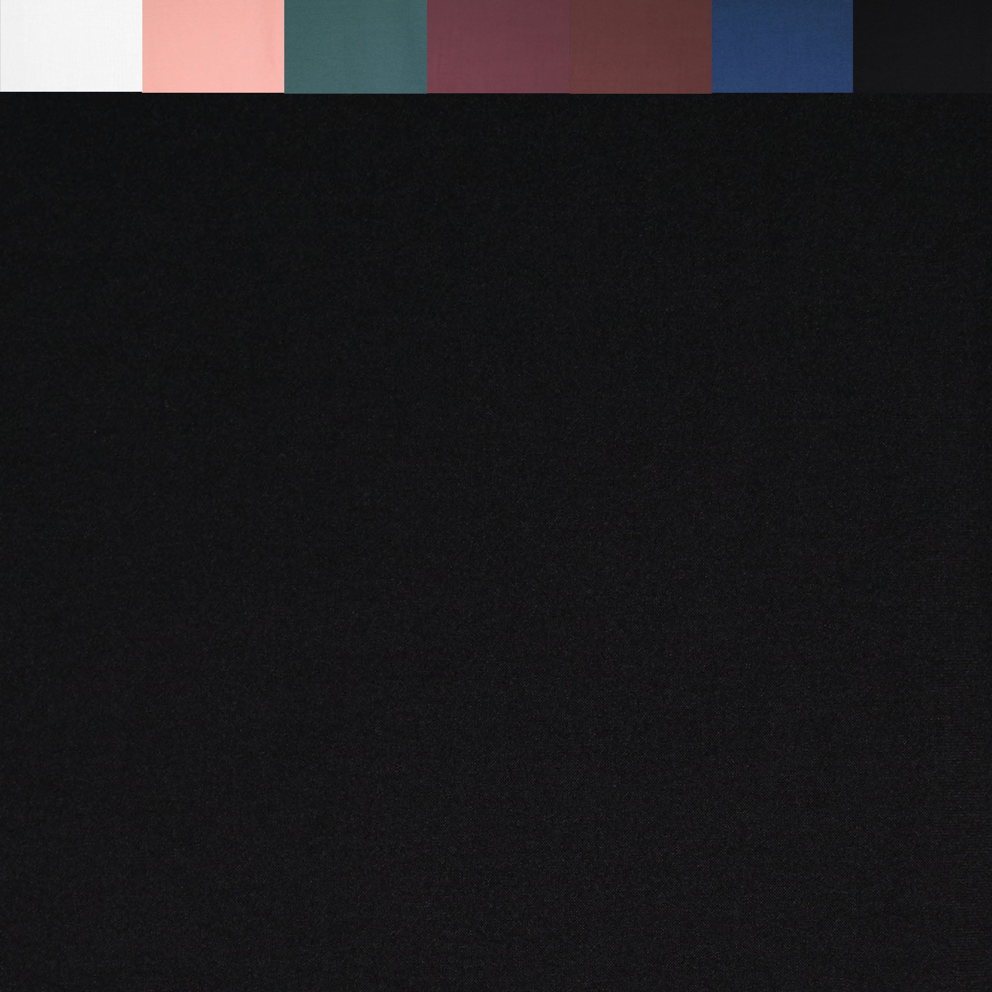 FabricLA DTY Double Brushed Poly Spandex Knit Fabric – Black