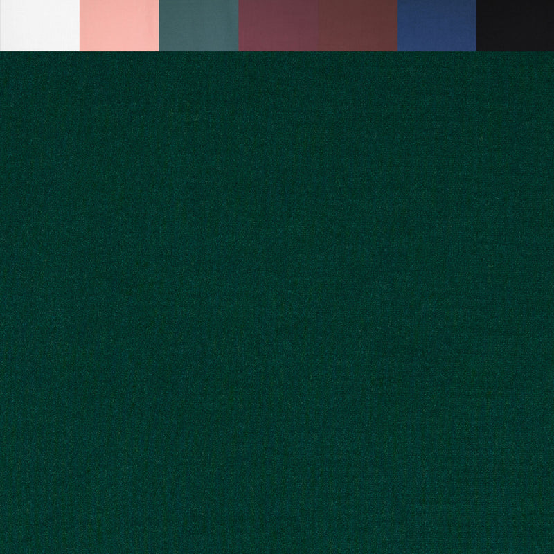 DTY Double Brushed Polyester Spandex Knit Fabric | Hunter Green