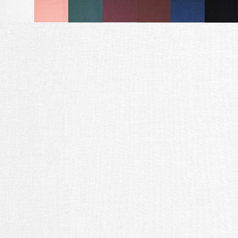 DTY Double Brushed Poly Spandex Knit Fabric by the Yard | White