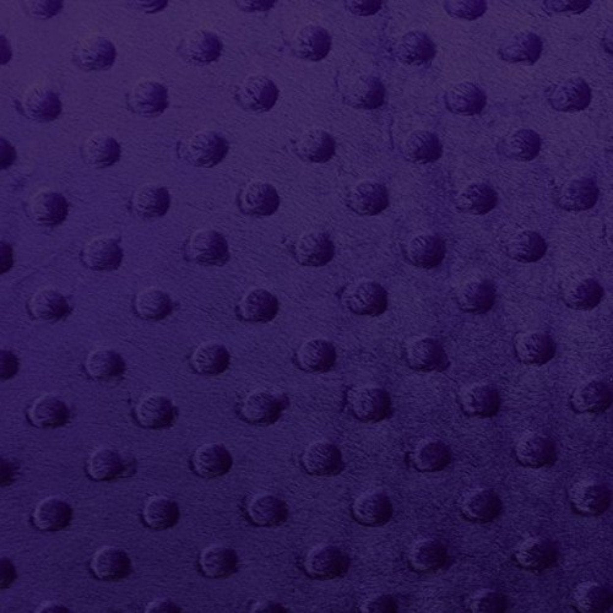 Minky Dimple Dot Faux Fur Fabric