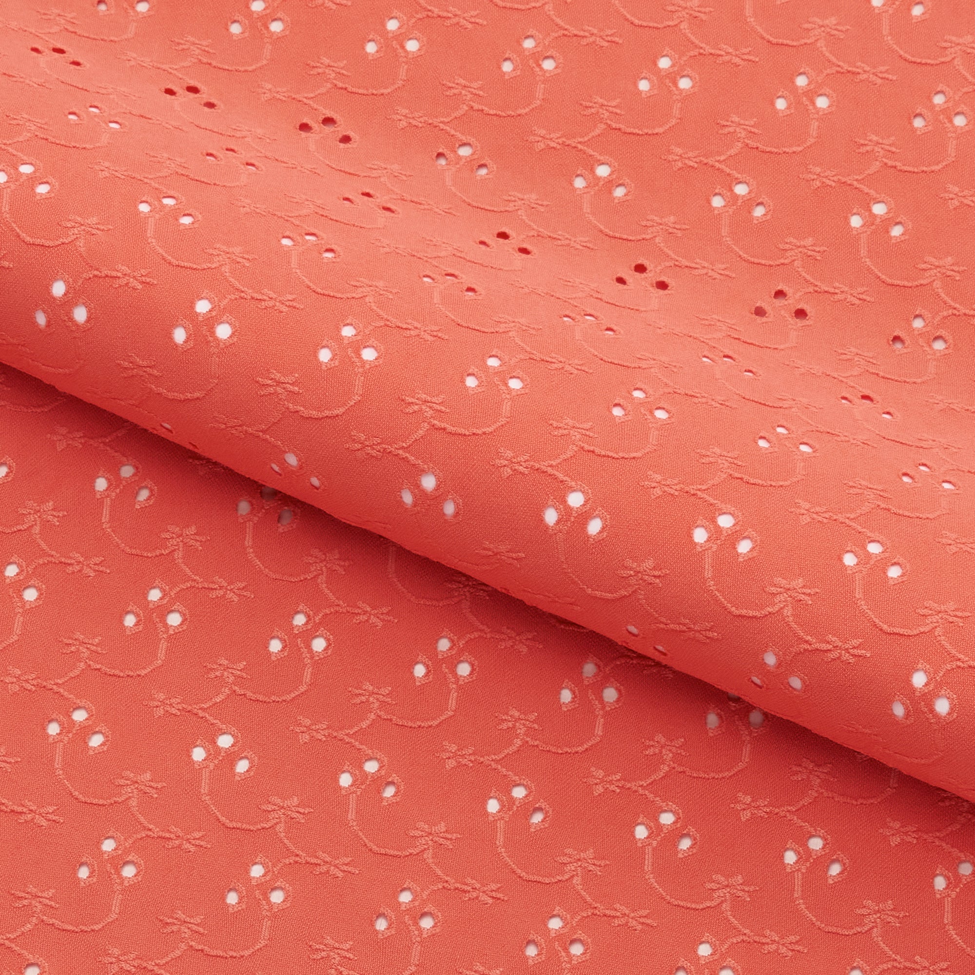 Eyelet Polyester Spandex Jacquard | Blue Moon Fabrics