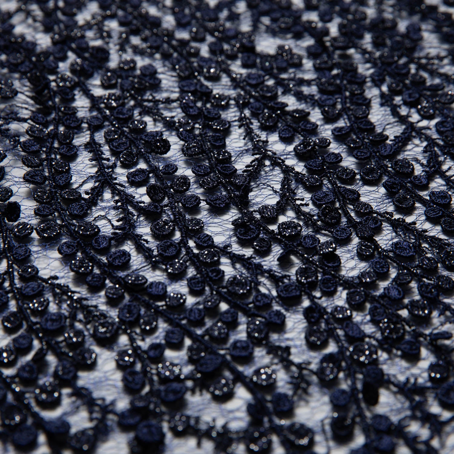 Seagull Tulle Lace Fabric MP/P Dalang Embroidered with Glorious Pattern 50/52" Wide | Exquisite Fabric