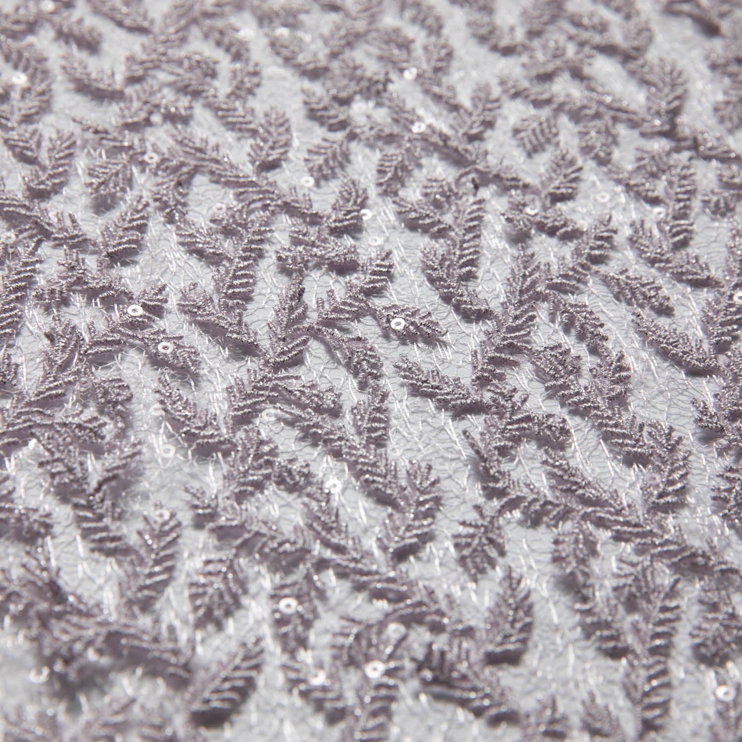 Embroidered Tulle Lace Fabric with Beautiful Intricate Design 50/52" Wide | Exquisite Fabric