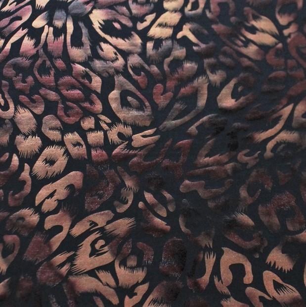 Fierce Foil Printed Superflex Heavy Compression Spandex Fabric | Blue Moon Fabrics