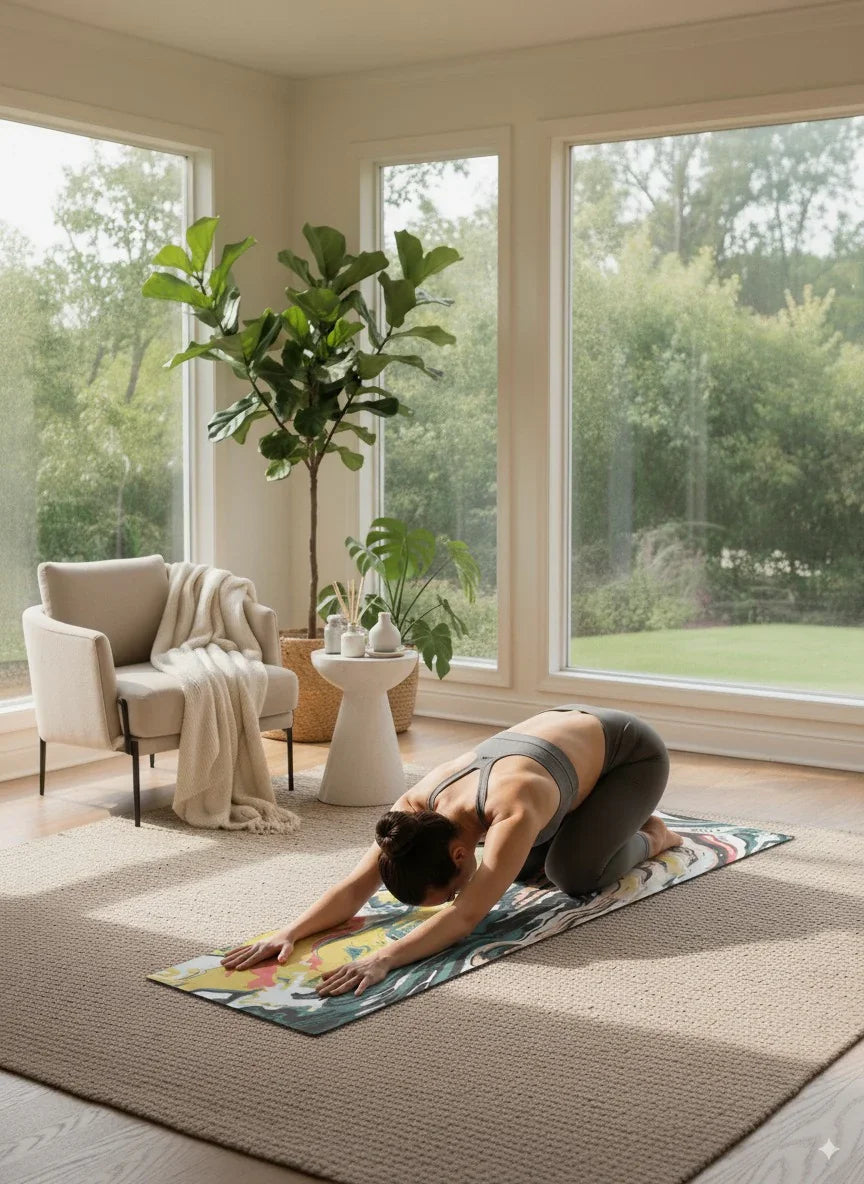 Taurus Yoga Mat – 6mm Eco-Friendly, Non-Slip & Reversible | Yune Yoga
