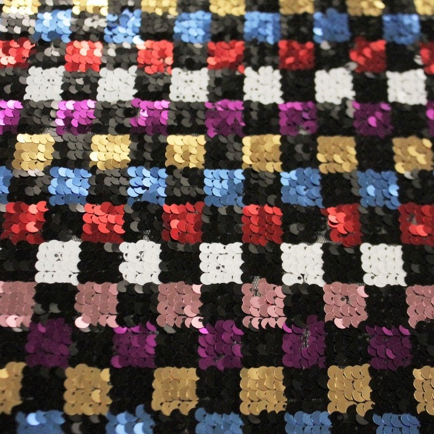 Glistenup Stretch Mesh Sequin Fabric | Blue Moon Fabrics