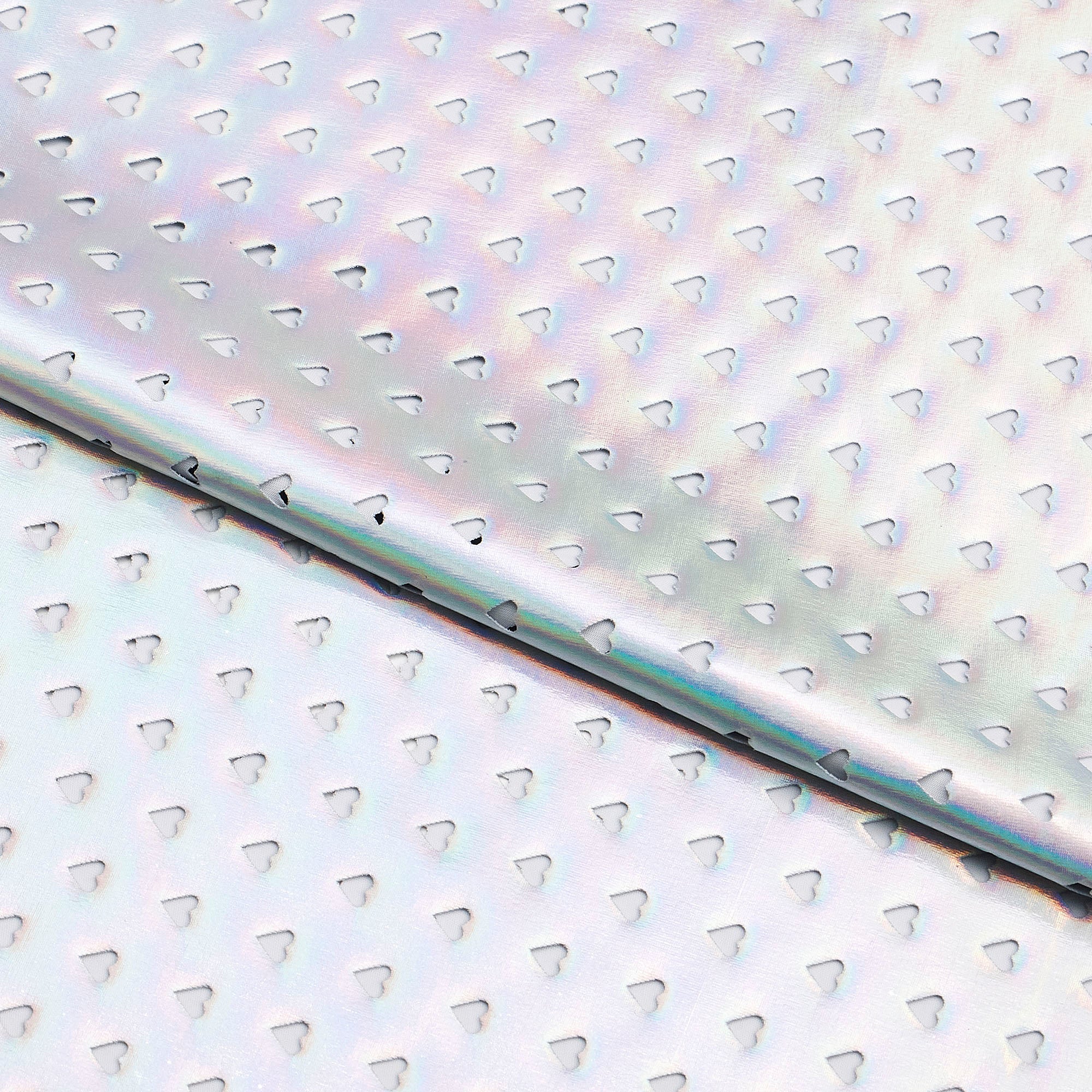 Hearts Wide Open Spandex Fabric | Blue Moon Fabrics