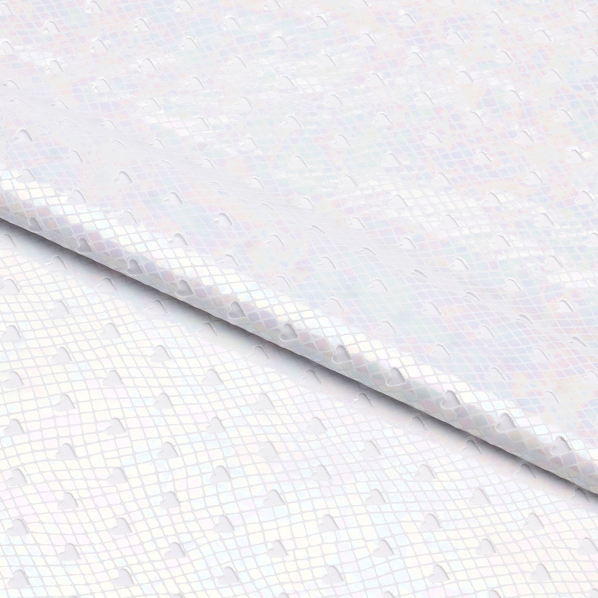 Hearts Wide Open Spandex Fabric | Blue Moon Fabrics