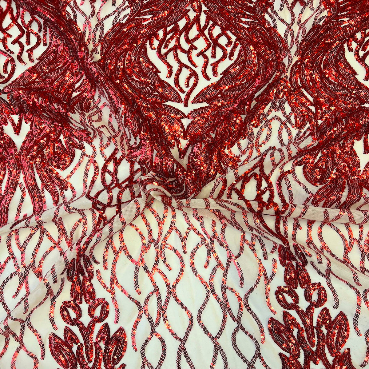 Lioness Stretch Sequins Fabric
