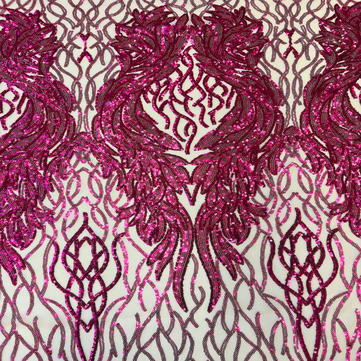 Lioness Stretch Sequins Fabric