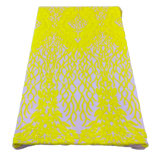 Lioness Stretch Sequins Fabric