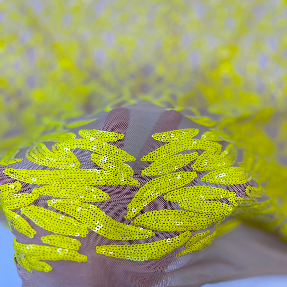 Lioness Stretch Sequins Fabric