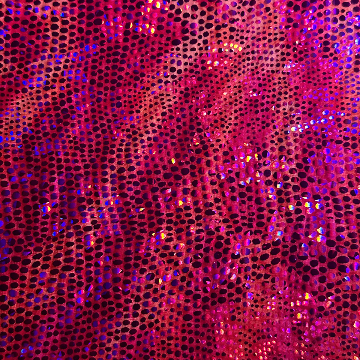Stretch Polyester Spandex Fabric Disco Cobra | Spandex Palace
