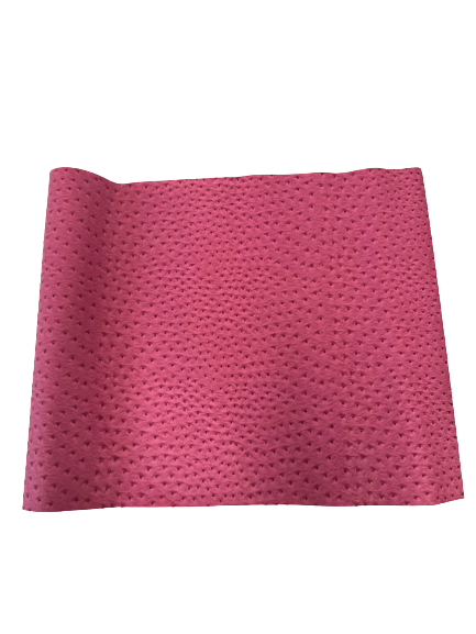 Saratoga Ostrich Faux Leather Vinyl Fabric