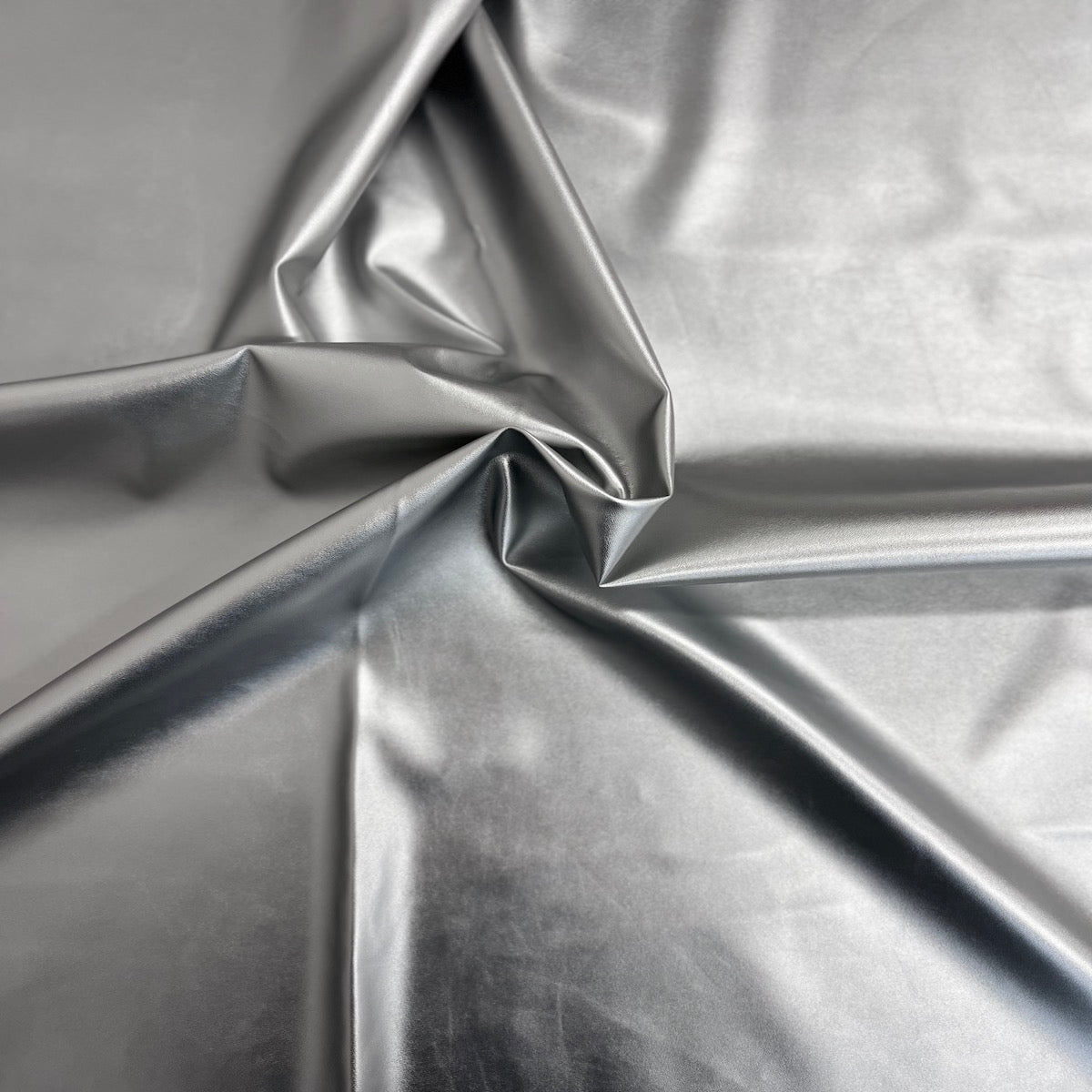 Two Way Stretch Faux Leather Vinyl Fabric