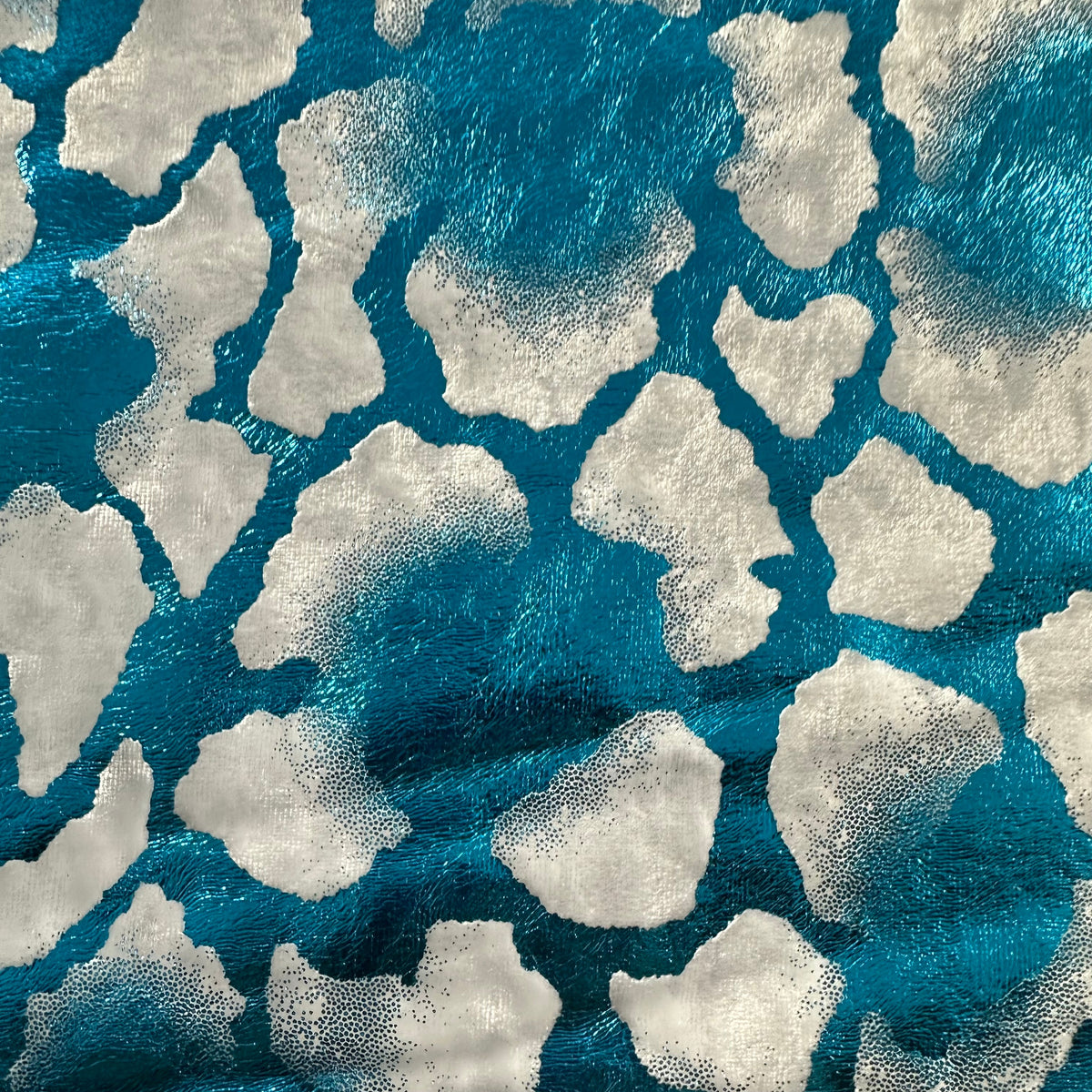 Cotton Cloud Print on Flex Polyester Spandex Fabric | Spandex Palace