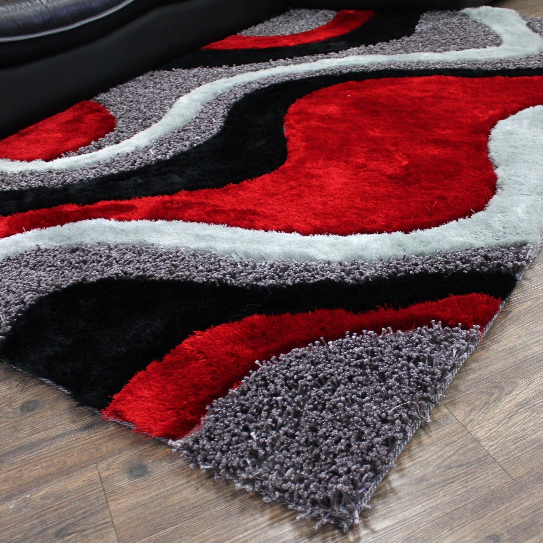 Luxury Shag Viscose Shiny Design Plush Area Rug/ Carpet - S.V.D DESIGN 29.