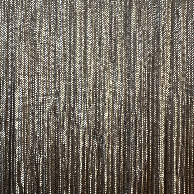 Elegant Premium Pleated Bodre Polyester Fabric | Spandex Palace