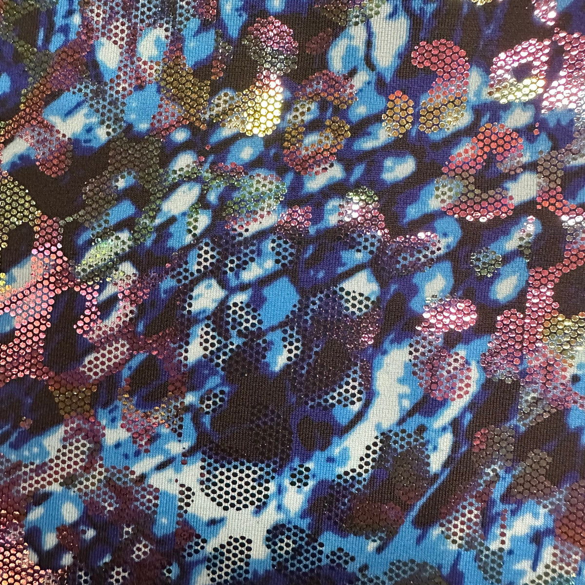 Snake 4-Way Stretch Luminous Illusion Print Fabric | Spandex Palace