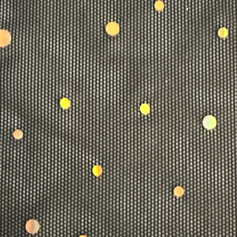 Radiant Disco Trans Power Flex Mesh Polyester Fabric | Spandex Palace