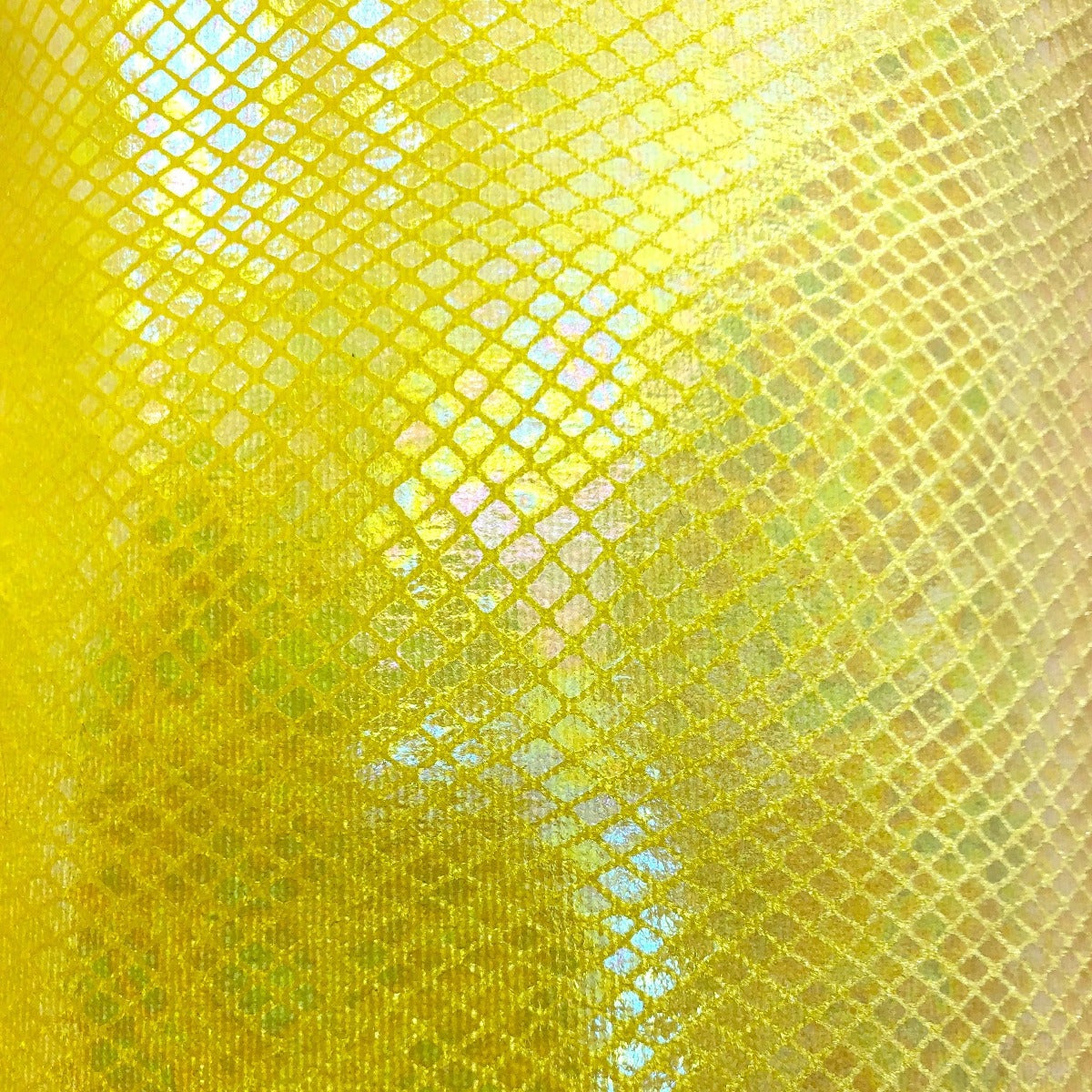 Venom Iridescent Snakeskin Stretch Velvet Spandex Fabric