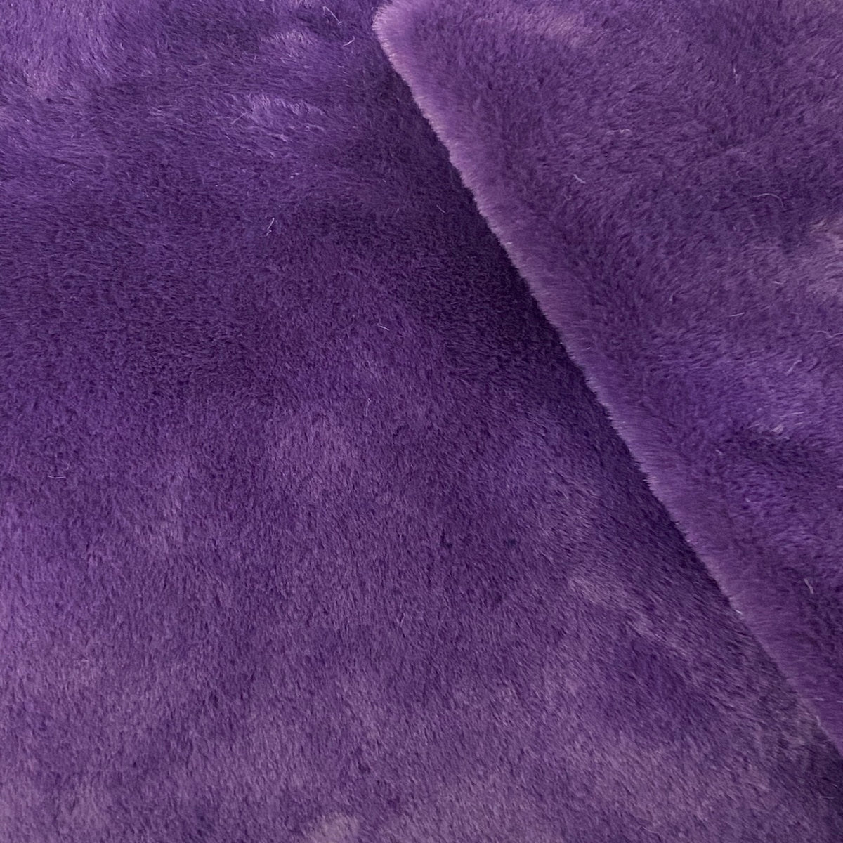 Rabbit Soft Plush Short Pile Faux Fur Fabric
