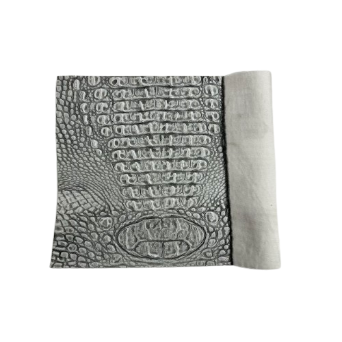 Mugger Two Tone Gator Faux Leather Vinyl Fabric