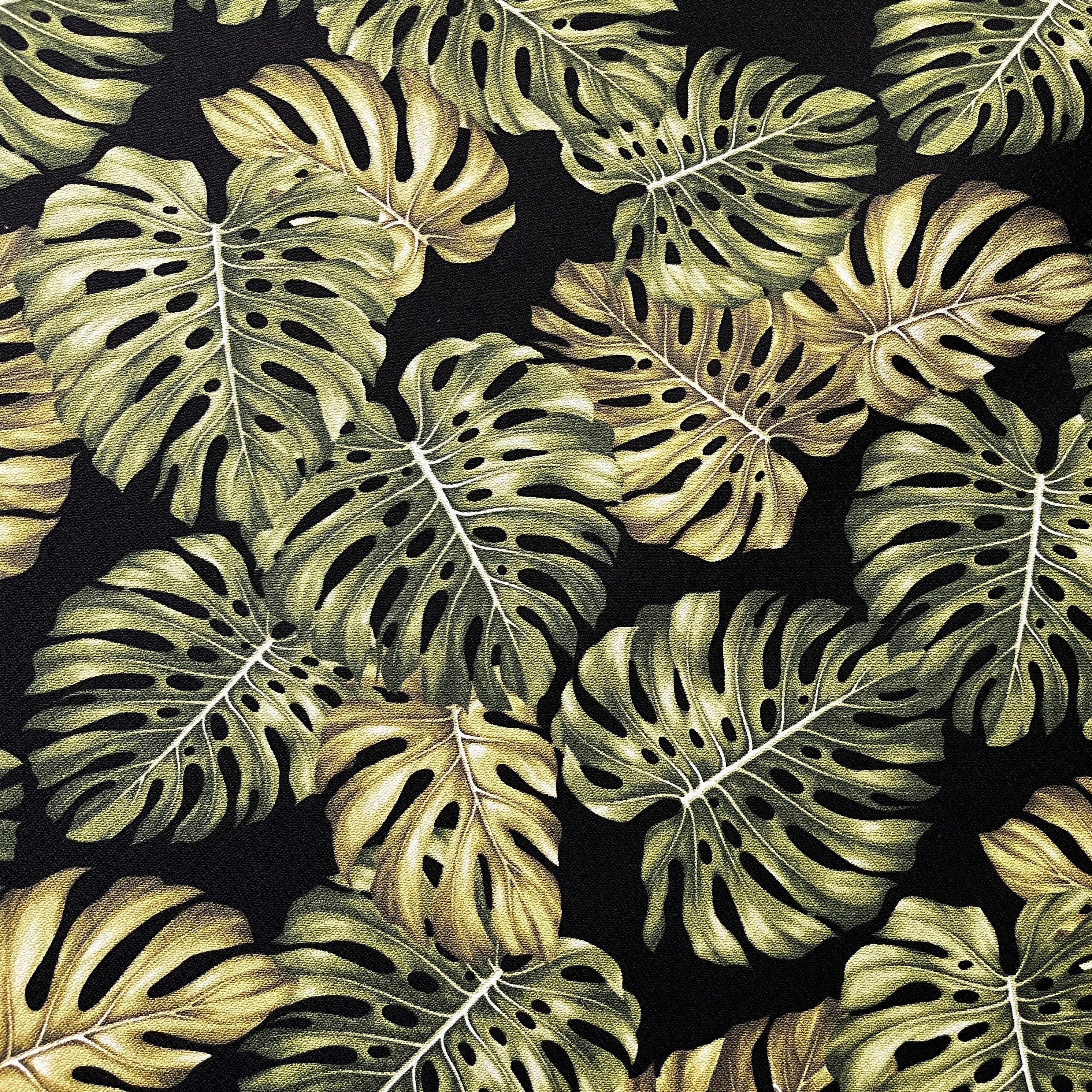Monstera Leaf Upholstery Fabric | Islands Fabric
